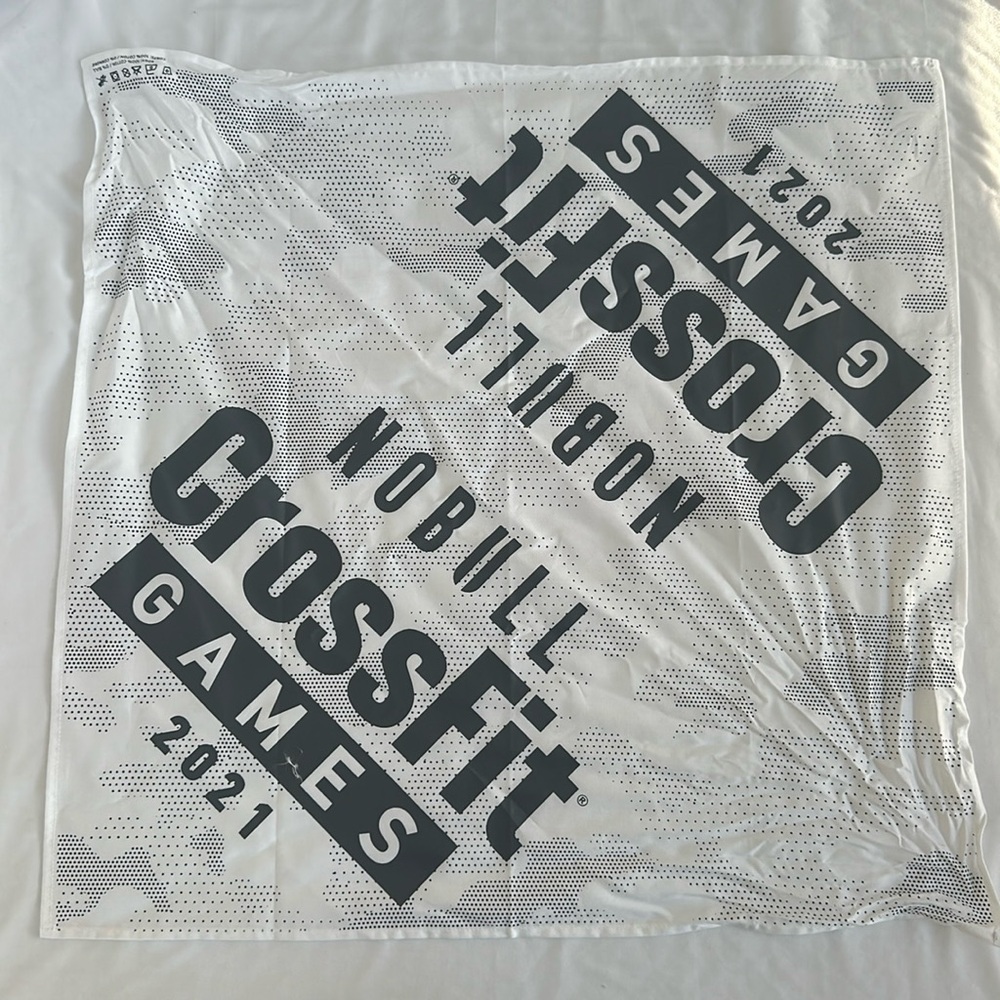 Nobull CrossFit games 2021 white bandana